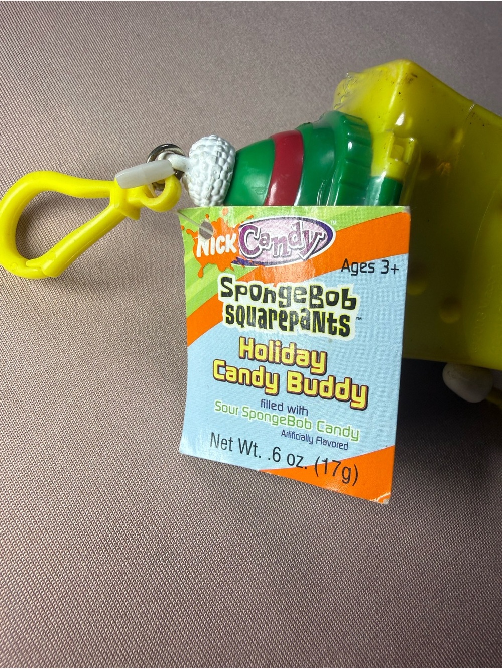 Spongebob Squarepants Vintage 2003 Christmas Candy Ornament Viacom NWT - Picture 7 of 10